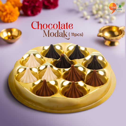 Chocolate Modak 11pc