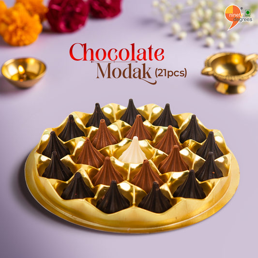 Chocolate Modak 21pc