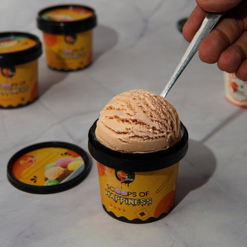 Fresh Chikoo Ice Cream