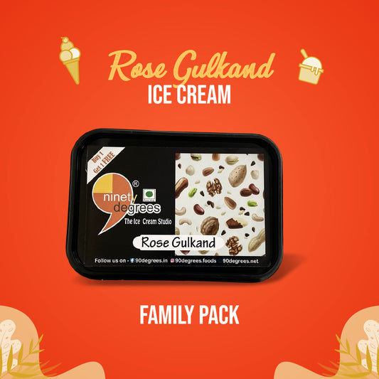 Rose Gulkand Ice Cream