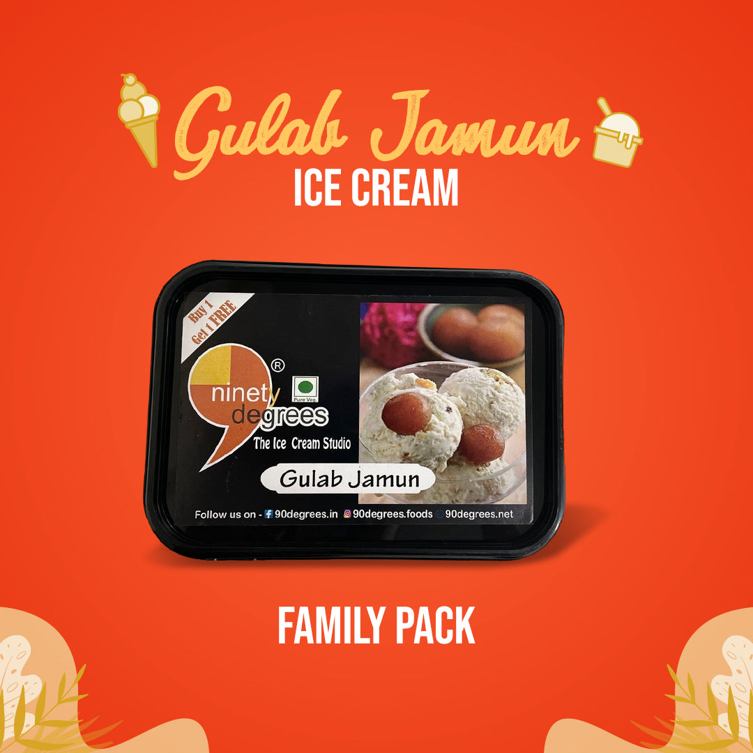 Gulab Jamun Ice Cream