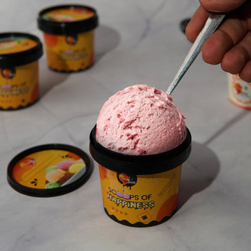 Rose Gulkand Ice Cream