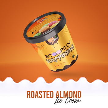 Roasted Almond Ice Cream