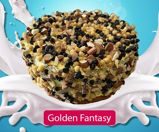 Golden Fantasy Ic Cake