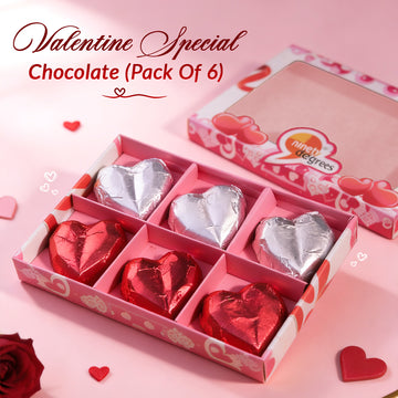 Valentines Day Chocolate Pack of 6