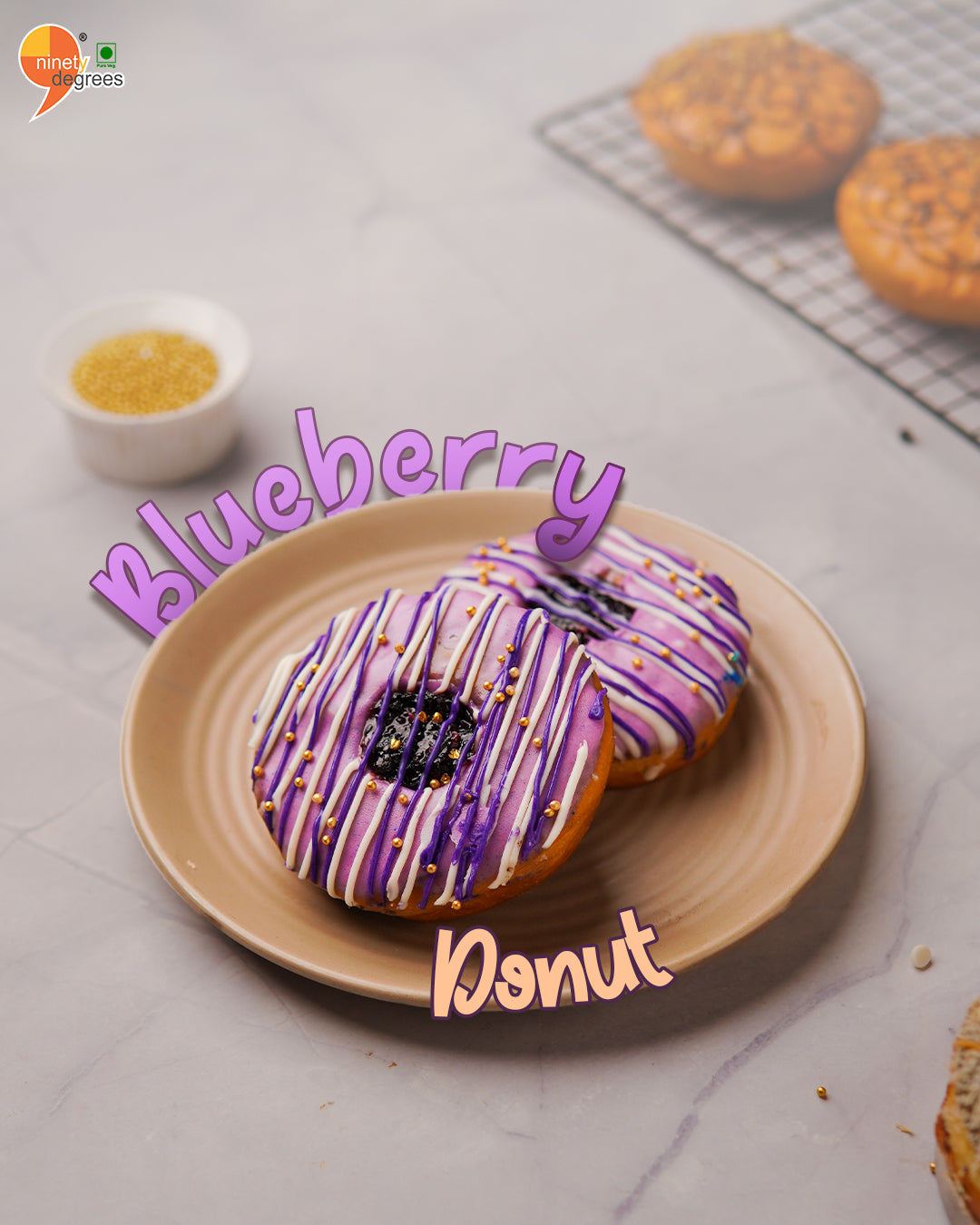 Donut Blue Berry