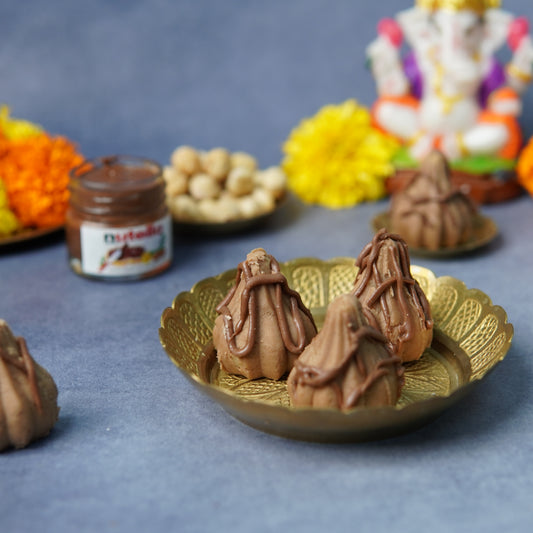 Hazelnut Nutella Mawa Modak