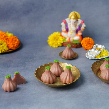 Strawberry Kaju Modak