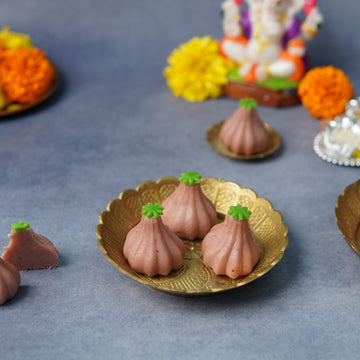 Strawberry Kaju Modak